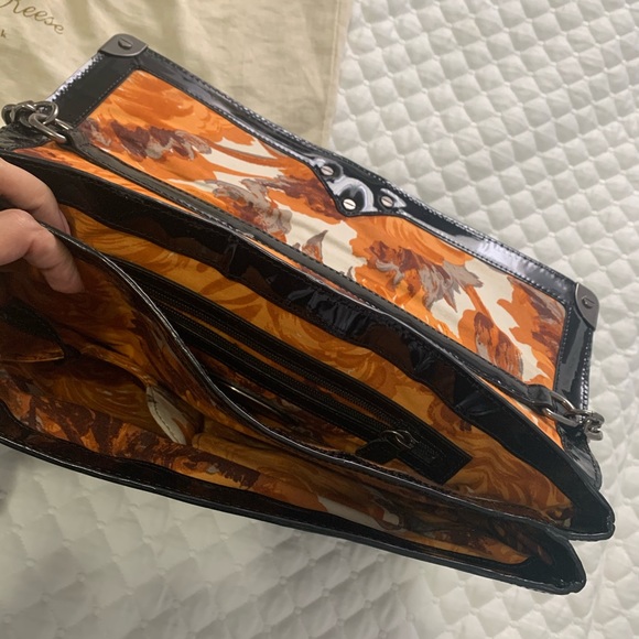 Tracy Reese patent leather shoulder bag - Picture 4 of 5